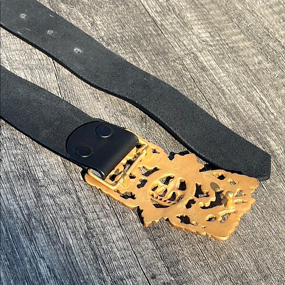 CAbi Black and Gold Baroque Belt - Picture 9 of 10